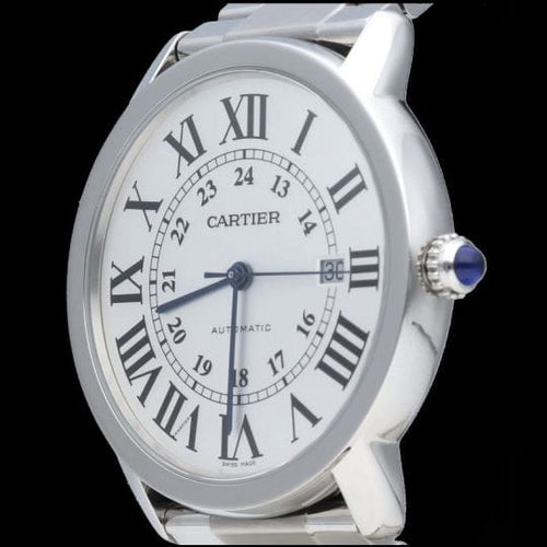 Montre Cartier Ronde Solo - Montre en acier 58 Facettes MT47203