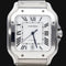 Montre Cartier Santos - Montre XL en acier 58 Facettes MT47331