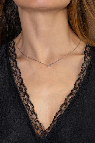 Collier Mauboussin French Valentine - Collier en or blanc et diamants 58 Facettes 5417147CN