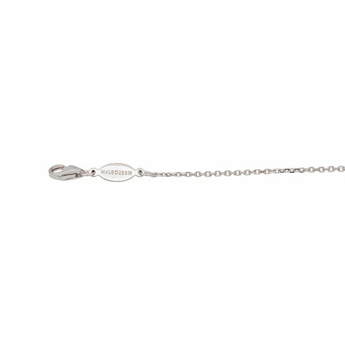 Collier Mauboussin French Valentine - Collier en or blanc et diamants 58 Facettes 5417147CN