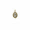 Pendentif Pendentif ancien en or jaune et diamant taille rose 58 Facettes Z15B51682