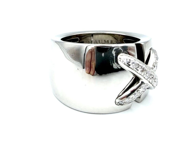 Chaumet Liens - Bague en or blanc 18K et diamants 58 Facettes CHAUMET BG