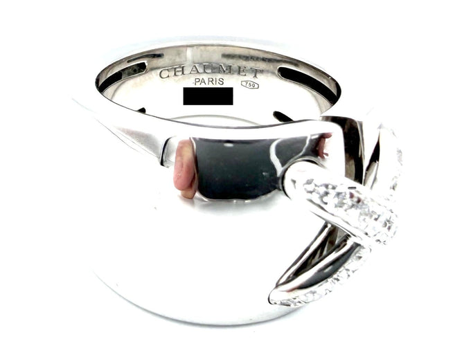 Chaumet Liens - Bague en or blanc 18K et diamants 58 Facettes CHAUMET BG