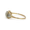 Bague 57 Art Déco - Bague solitaire en or jaune et blanc avec diamant 58 Facettes 260164R