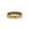 Bague 48 Demi-alliance - Bague en or jaune, platine et diamants 58 Facettes 260171R