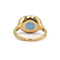 Bague 52 Bague en or jaune, jade et diamants 58 Facettes 260172R