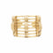 Bracelet Bracelet manchette en or rose 58 Facettes 35727