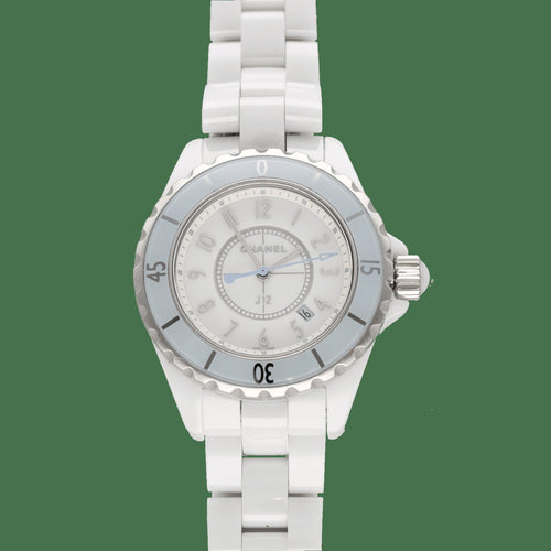 Montre Chanel J12 - Montre 33 mm en céramique blanche 58 Facettes FB11769