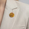 Broche André Kauffer - Broche chimère en or 18k, rubis et diamant 58 Facettes BRO-1009