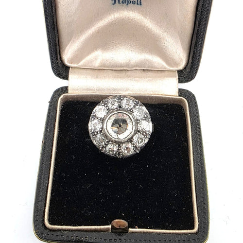 54 Bague victorienne en or jaune et diamants 58 Facettes 431/26 G
