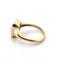 Bague 64 Bague en or jaune 18 ct avec émeraude 58 Facettes 445/26 E