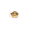 Bague 56 Augis - Bague chevalière en or jaune, diamant et rubis 58 Facettes LMB-371