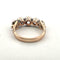 57 Bague victorienne en or jaune et rose avec diamants 58 Facettes 449/26 F