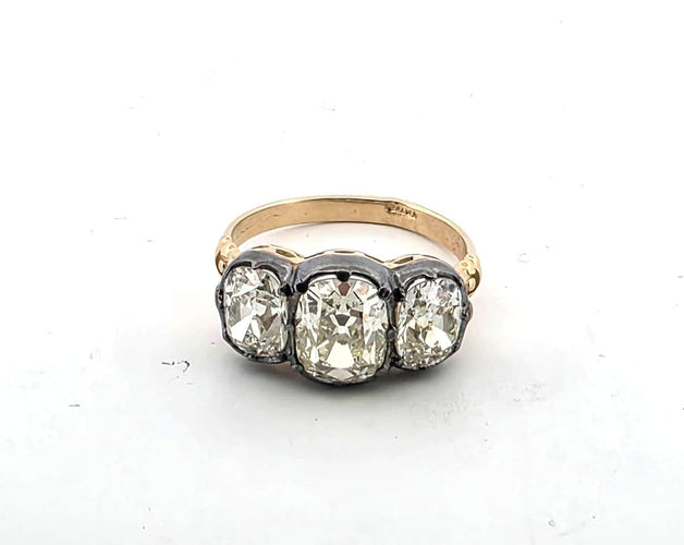 Bague 54 Bague en or jaune 18 ct et diamants 58 Facettes 429/26 D