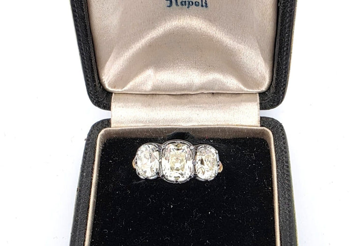 Bague 54 Bague en or jaune 18 ct et diamants 58 Facettes 429/26 D