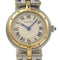Montre Cartier Panthère Vendôme - Montre quartz en acier et or jaune 58 Facettes cw2yj1d36s