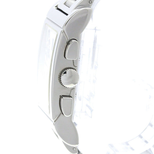 Bvlgari Bvlgari Rettangolo - Montre chronographe quartz en acier inoxydable 58 Facettes nl1d2h5kb3