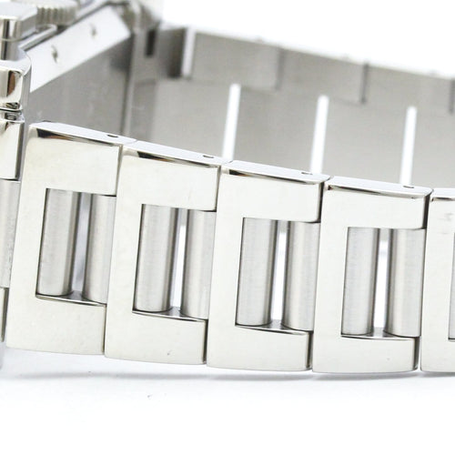 Bvlgari Bvlgari Rettangolo - Montre chronographe quartz en acier inoxydable 58 Facettes nl1d2h5kb3