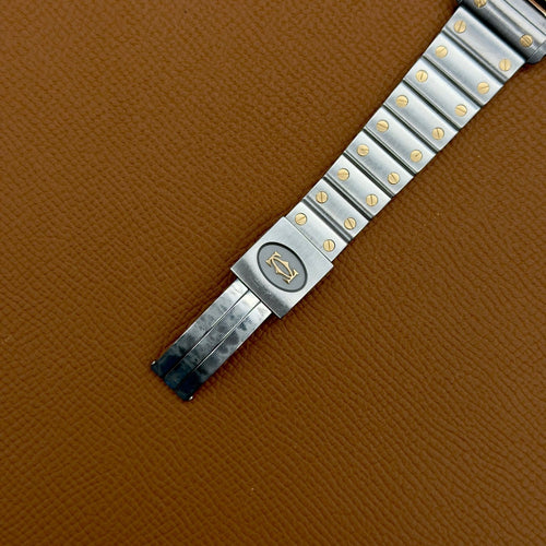 Montre Cartier Santos Galbée - Montre en acier référence 187901 58 Facettes 090