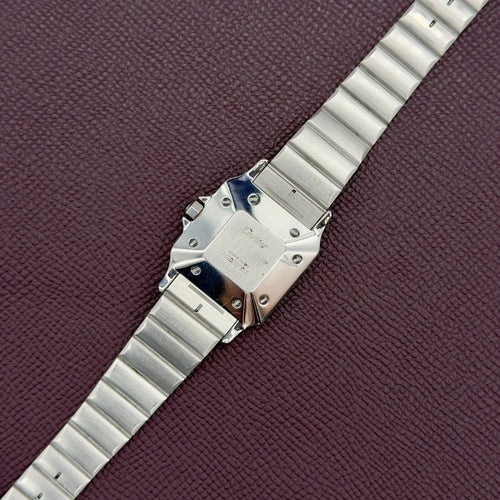 Montre Cartier Santos - Montre Carrée 2960 en acier 58 Facettes 067