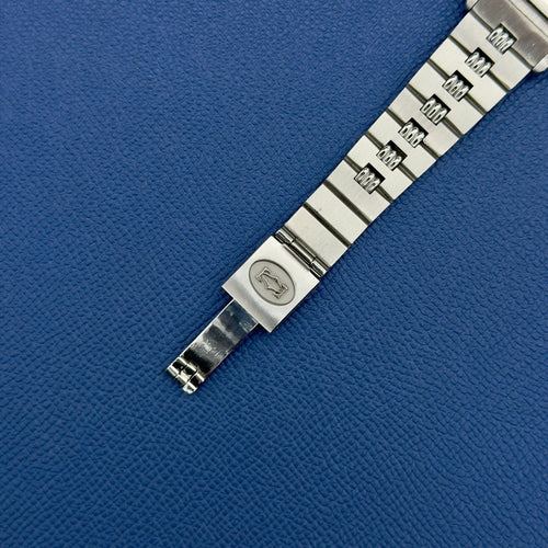 Montre Cartier Santos - Montre Carrée 2960 en acier bracelet Godron 58 Facettes 084