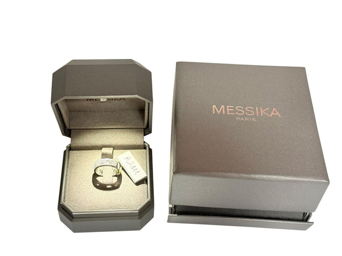 Bague 50 Messika Move Noa - Bague en or blanc et diamants 58 Facettes A2111