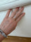 54 Bague solitaire Art déco en or jaune 14 carats, diamant 0,80 ct 58 Facettes ring