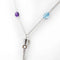 Bulgari B.Zero1 - Collier en or blanc, topaze bleue et améthyste 58 Facettes 429A25_M
