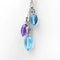 Bulgari B.Zero1 - Collier en or blanc, topaze bleue et améthyste 58 Facettes 429A25_M
