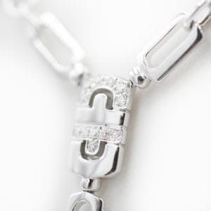 Collier Bulgari Parentesi - Collier en or blanc et diamants 58 Facettes 4292x5_M