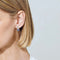 Aitches One of A Kind - Boucles d'oreilles en or blanc saphirs et diamants 58 Facettes GER1014BL