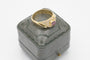 55 Bague vintage en or jaune 18 carats, rubis et diamants 58 Facettes 13432