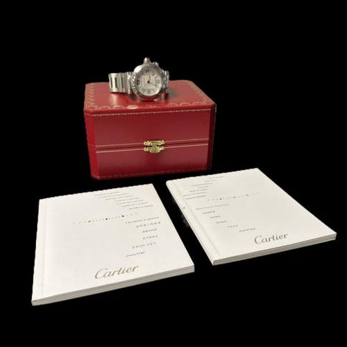 Cartier Pasha Seatimer - Montre en acier 58 Facettes MT47176