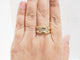Bague 64 Bague jonc en or jaune et diamants 58 Facettes 33083