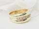 Bague 64 Bague jonc en or jaune et diamants 58 Facettes 33083