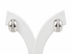 Boucles d'oreilles Créoles en or blanc 18 kt et diamants 58 Facettes 33349