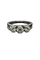 Bague 55 Trilogie - Bague en or blanc et diamants 58 Facettes