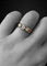 Bague 55 Bague trilogy en or blanc avec diamants 58 Facettes