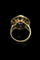 Bague Anello - Améthyste multicolore en or jaune et argent 58 Facettes