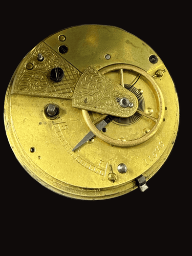 Montre Orologio de poche anglais en argent 58 Facettes