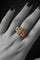 Bague 61 Art déco - Bague en or jaune et blanc 18K diamants 58 Facettes