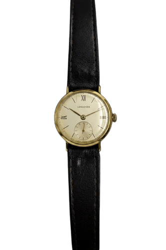 Montre Longines - Montre vintage en or jaune 58 Facettes
