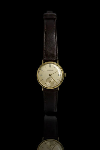 Montre Longines - Montre vintage en or jaune 58 Facettes