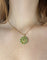 Pendentif Pendentif - Smeraldi e diamants en or jaune 58 Facettes