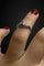 Bague 52 Bague Liberty ajourée en or blanc avec diamant taille rose 58 Facettes