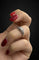 Bague Liberty - Bague en or blanc et diamant taille rose 58 Facettes