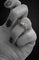 Bague 52 Bague Liberty ajourée en or blanc avec diamant taille rose 58 Facettes
