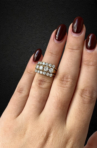 Bague Fascione - Bague en or jaune avec diamants 58 Facettes