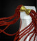 Collier Collier multifil en corail rouge et or jaune 18K 58 Facettes