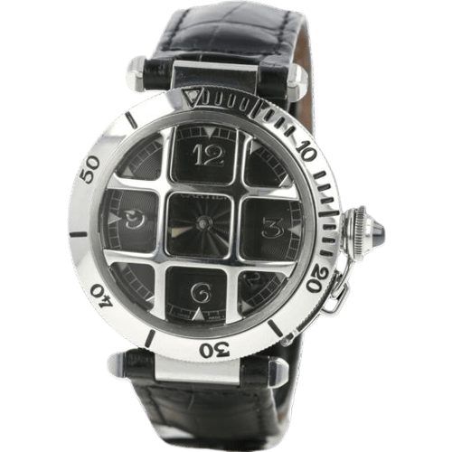 Cartier Pasha - Montre 38 mm automatique en acier 58 Facettes MT47173